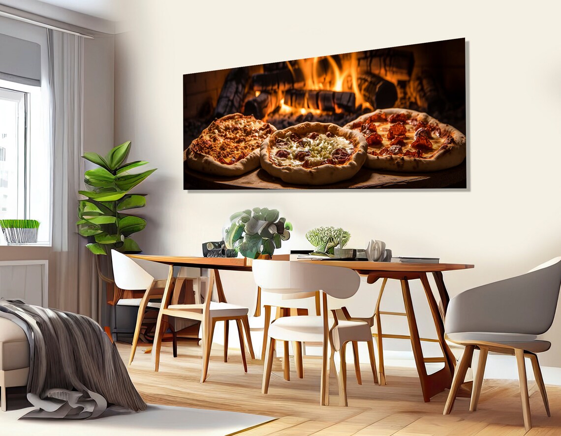 Pizza Art Print for Kitchen and Pizzeria Decor - Image 3