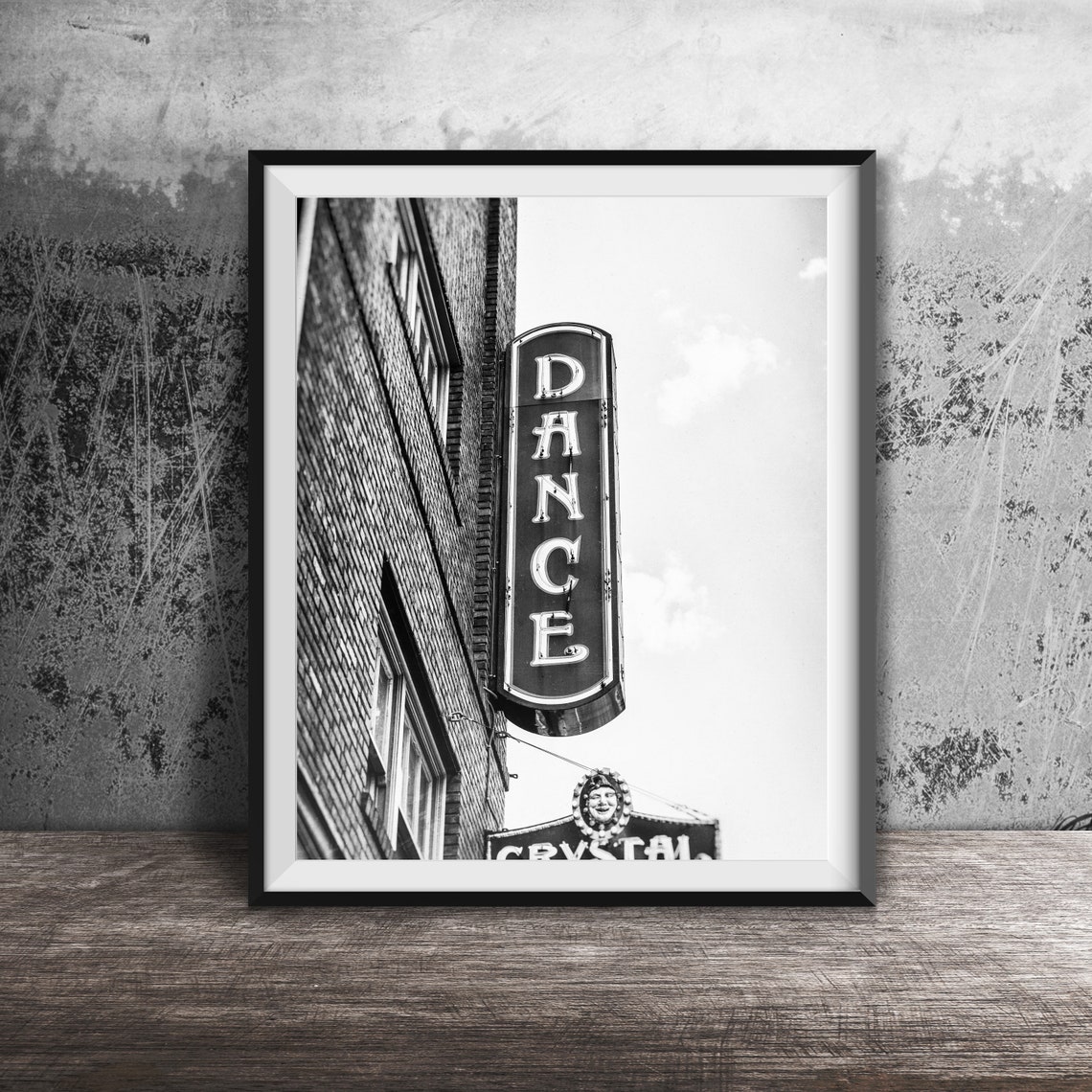 Dance Sign Print Modern Art Photography Print Unframed Fine Art Print Blue Artwork Kitchen Decor Dancing - Image 2