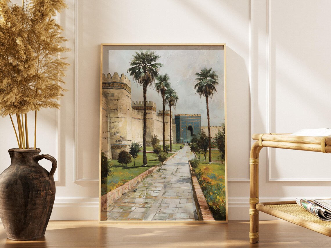 Babylon Ancient Mesopotamia History Art Print