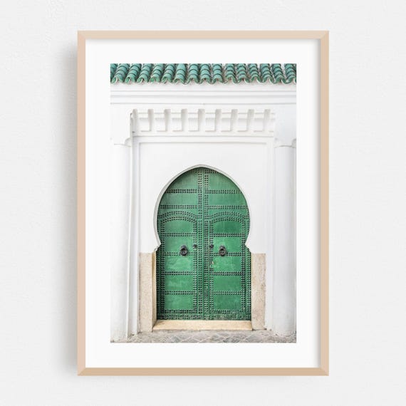 Asilah Print Tangierttouanal Hoceima Wall Art Morocco Framed Architecture Home Decor Mediterranean Poster Minimalist Fine
