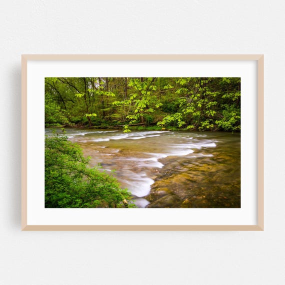 Lancaster Print Pennsylvania Wall Art Nature Framed Forest Home Decor Landscape Poster Scenic Fine Water Botanical