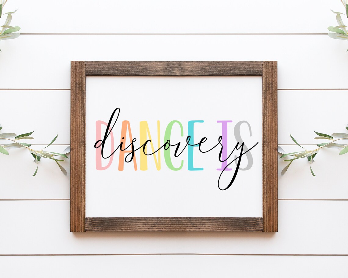 Dance Quotes Motivational Dance Art Print - Image 3