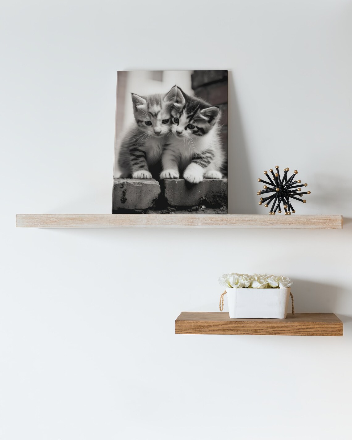 Cute Cat Couple, Nursery Valentine Poster - Image 4