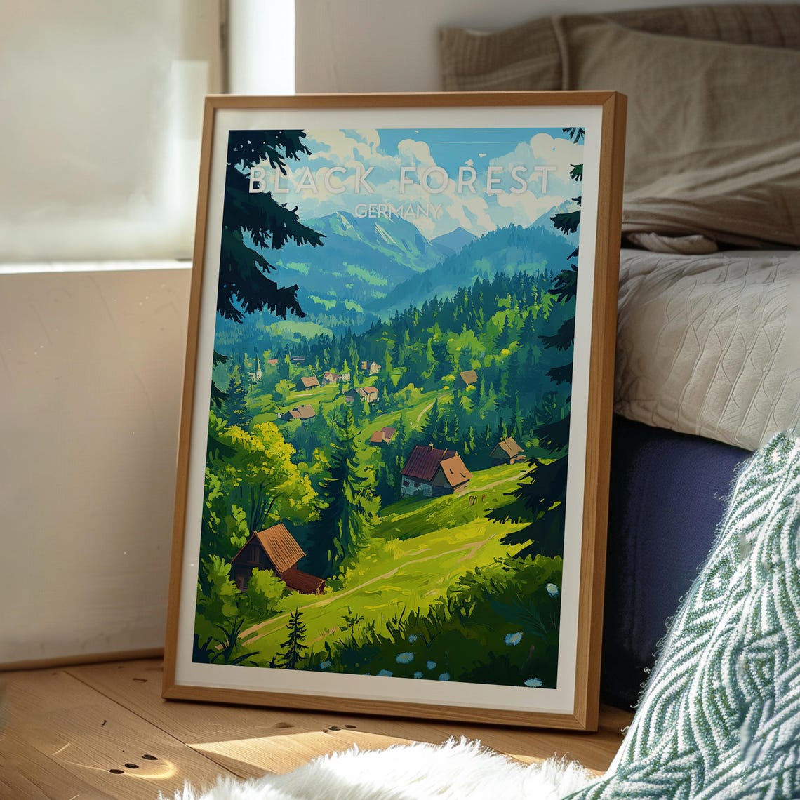 The Brothers Grimm Black Forest Travel Gift Poster - Image 3