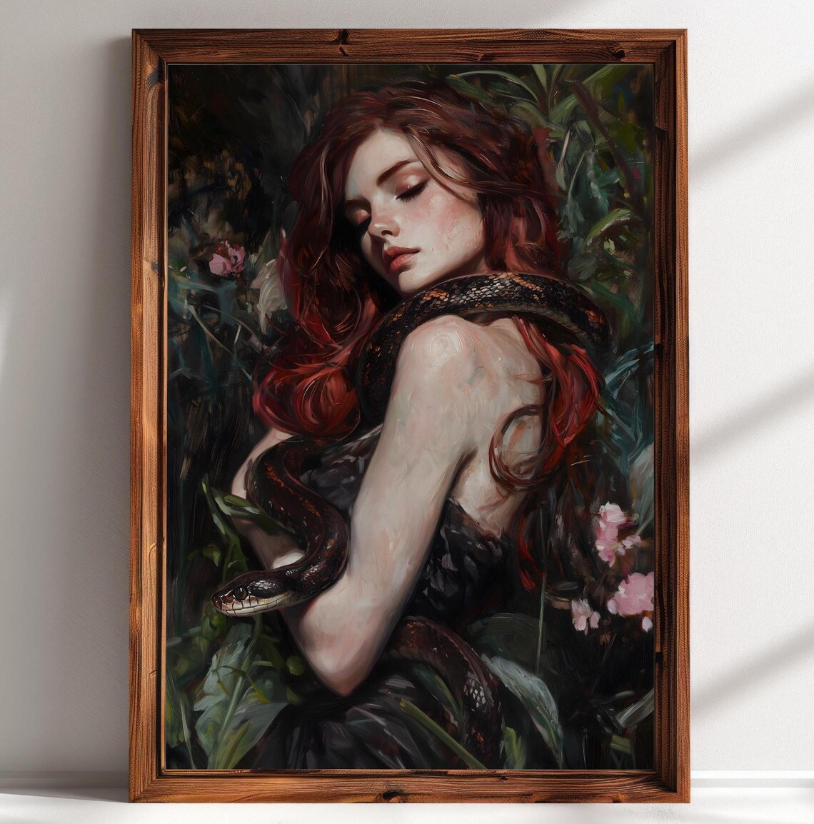 Lilith Gothic Dark Academia Occult Wall Art Print