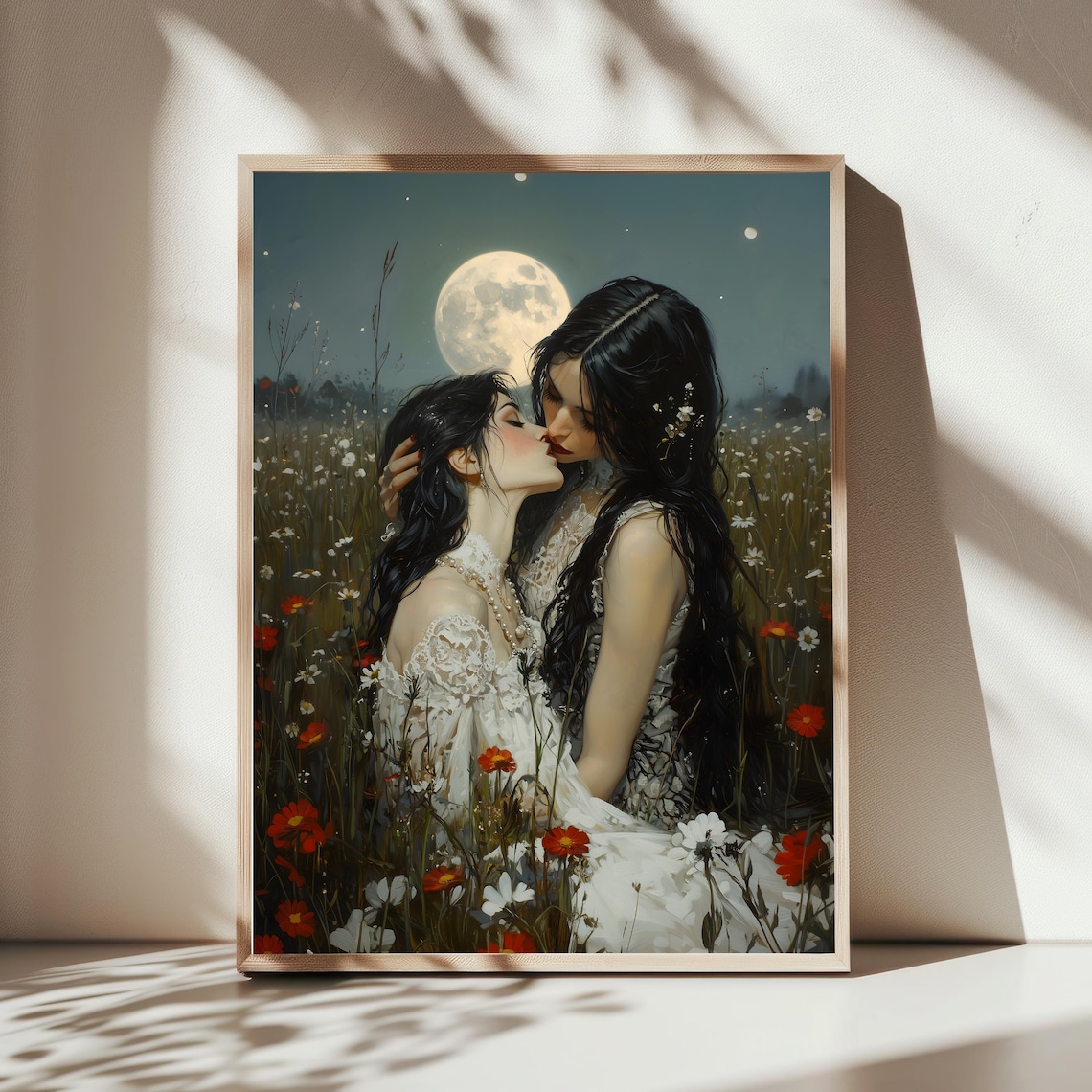 Vampire Girlfriends, Dark Academia Gothic Art Print - Image 5