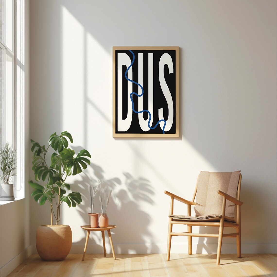 Düsseldorf Travel Poster, Minimal Modern Wall Art - Image 2