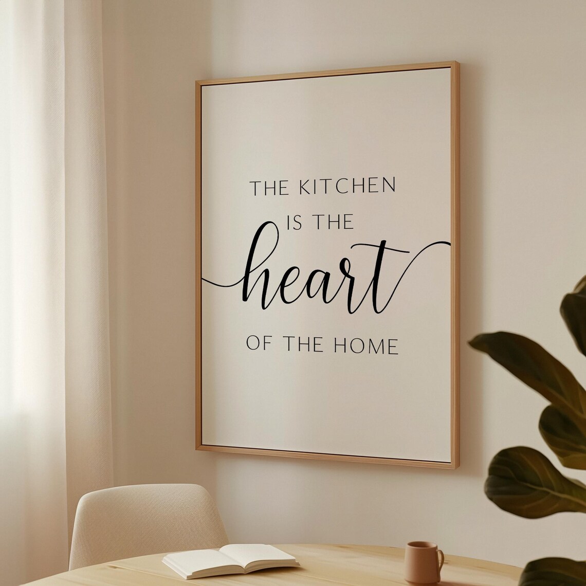 The Kitchen Is The Heart Of The Home, Minimal Art - Image 3