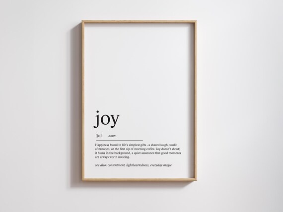 Joy Definition, Modern Scandinavian Home Decor