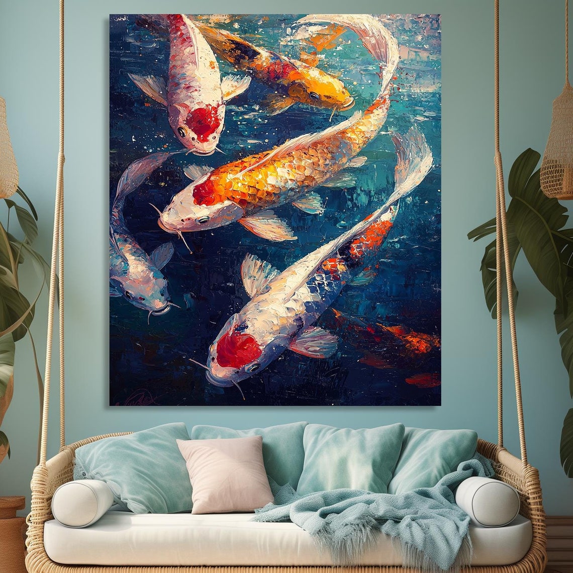 Print Wall Art Home Decor Fish Decor Office Decor Framed Artwork Large Print Fisher Decor Fish Print Fish Poster Art