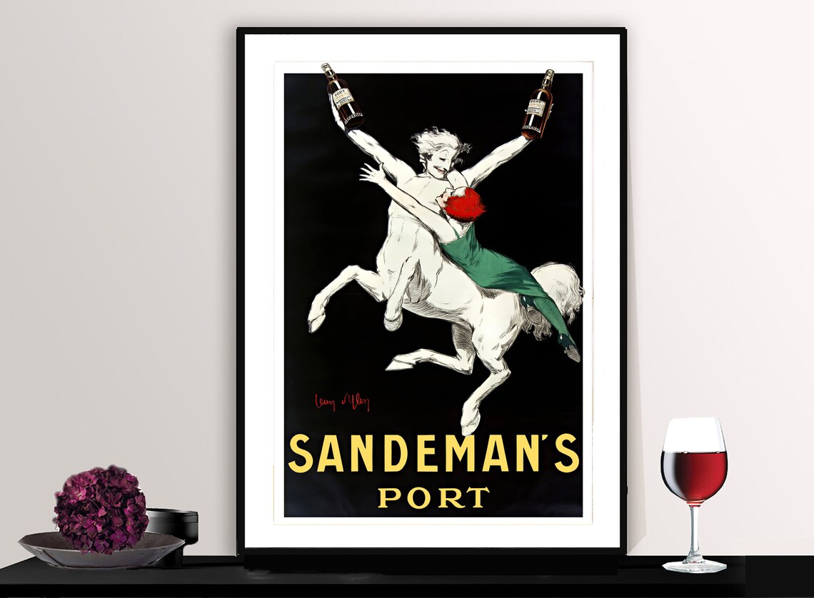 Sandemans Port Vintage Beverage Poster, Jean Dylen