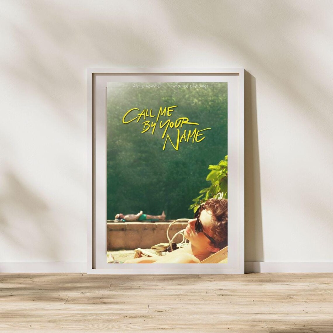 Call Me By Your Name Inspired Poster Print