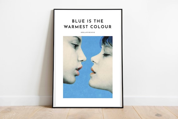 Blue Is The Warmest Colour Inspired French Movie Poster