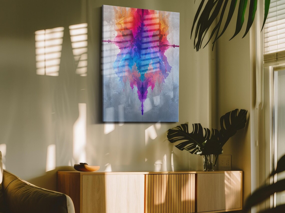 Vivid Abstract, Colorful Modern Art - Image 4