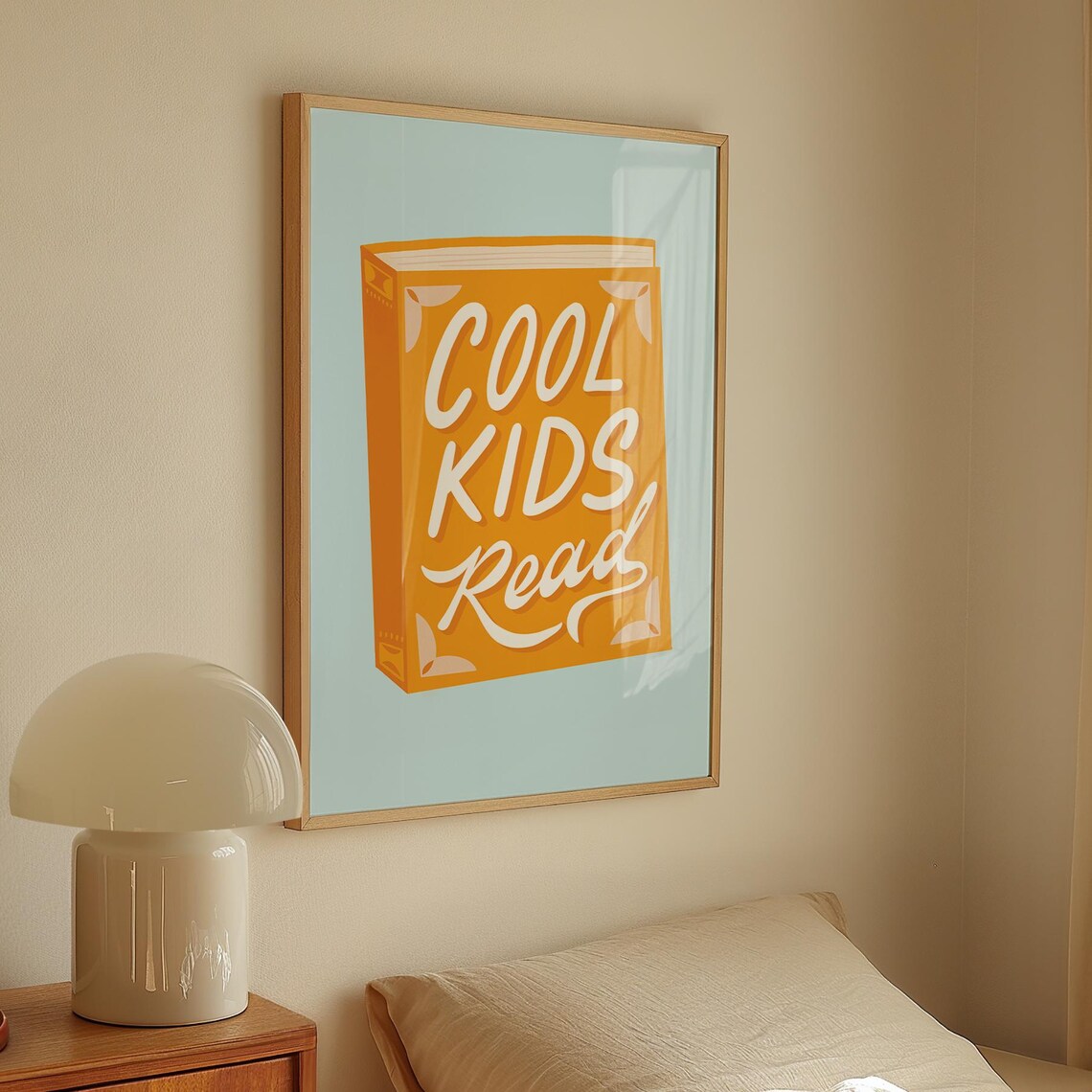 Cool Kids Read Books Storybook Illustration