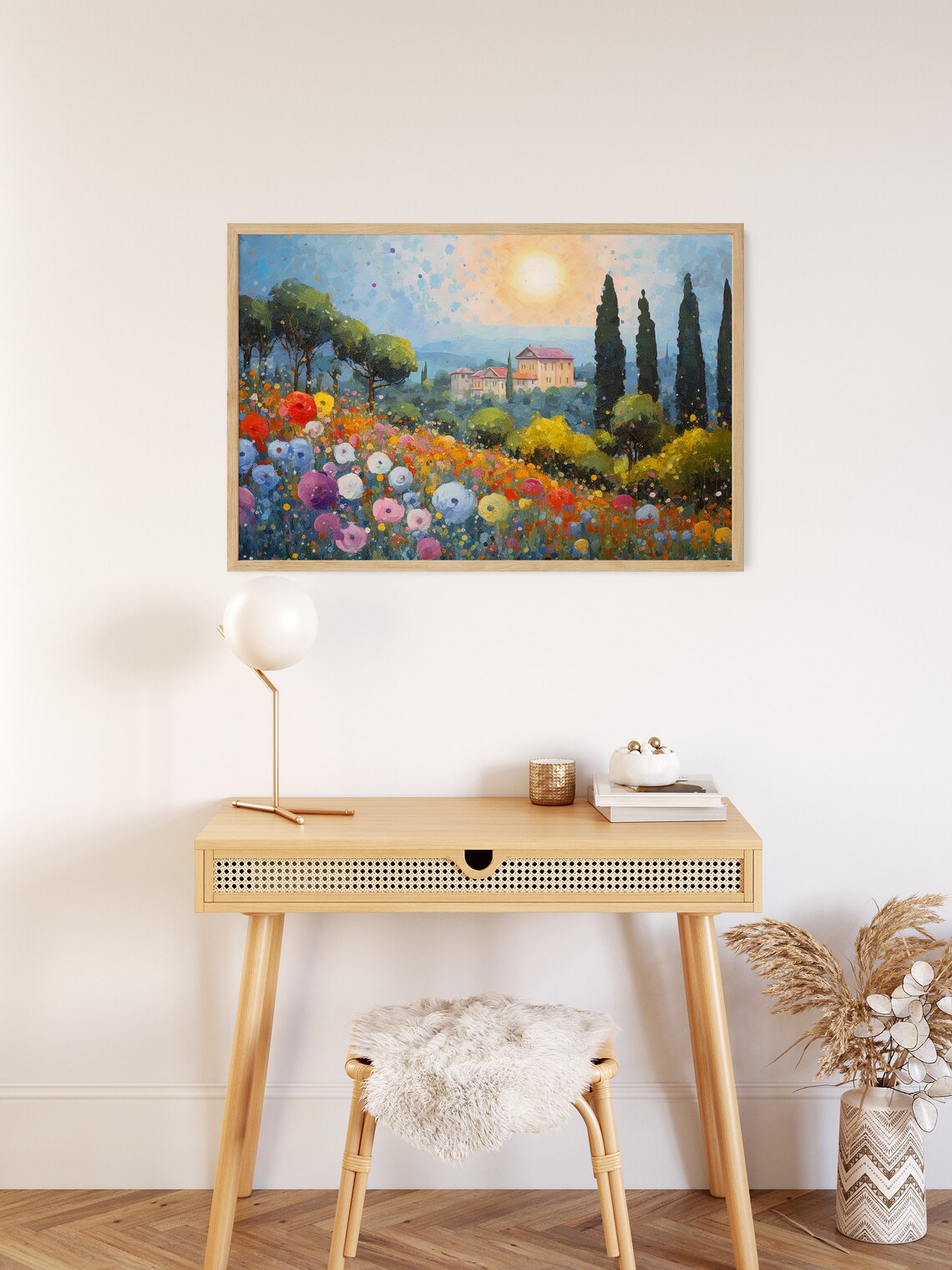 Abstract Landscape, Pointillist Florals and Foliage - Image 3