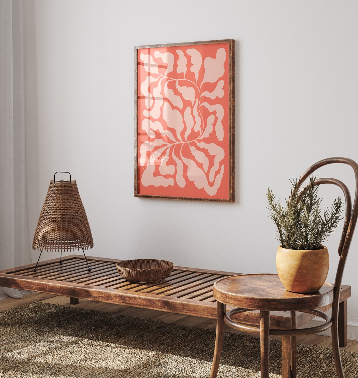 Matisse Leaf Botanical Abstract Art Print - Image 2