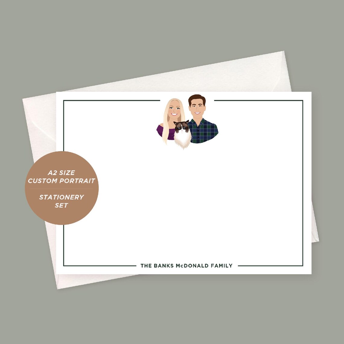 Personalized Pet Stationery, Custom Dog Thank You Cards