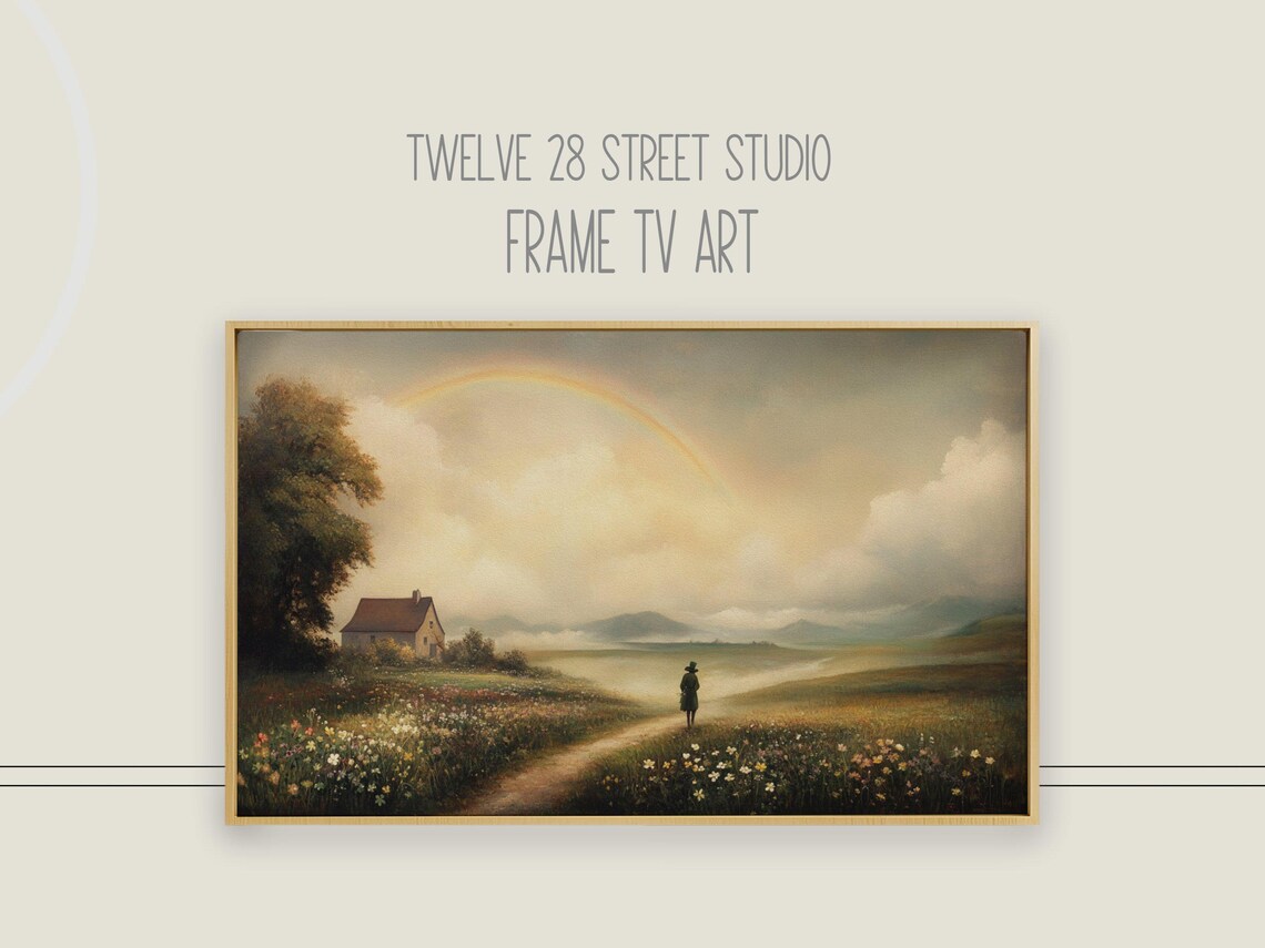 St Patrick's Day Shamrock Painting Art Print
