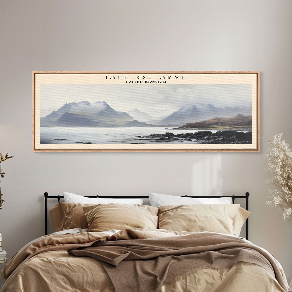 Isle Of Skye Scotland Travel Poster, Panoramic