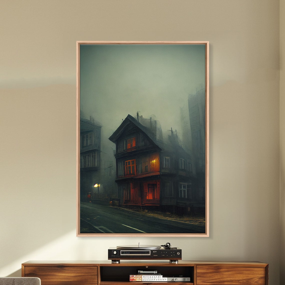 Haunted House - Spooky Halloween Art - Image 4