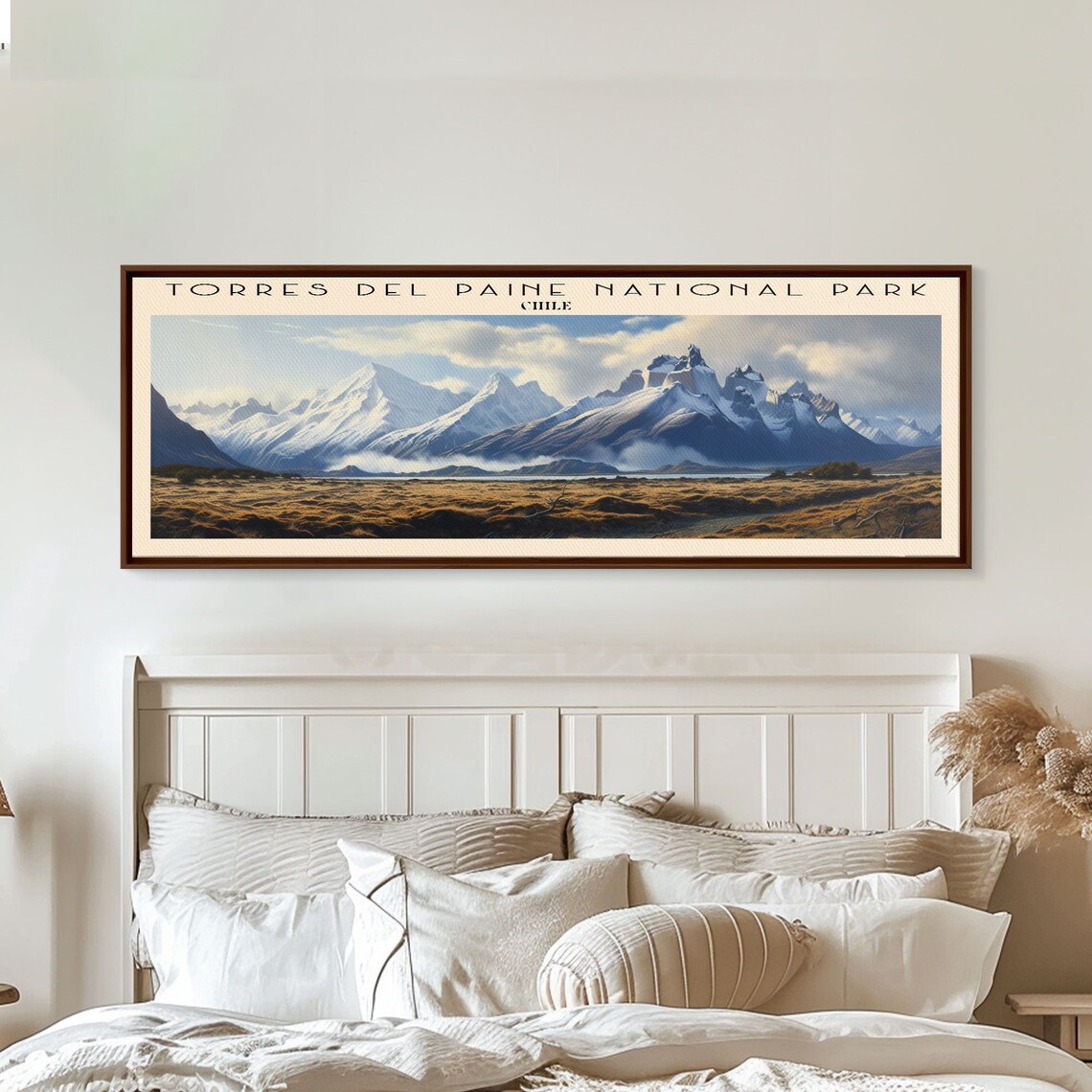 Torres Del Paine National Park Panoramic Travel Poster, Chile - Image 4