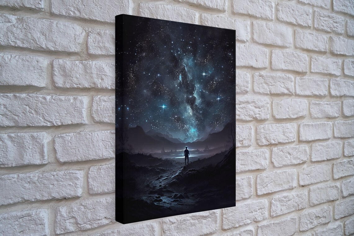 Wishing Upon A Star Constellation Art Print, Celestial - Image 4