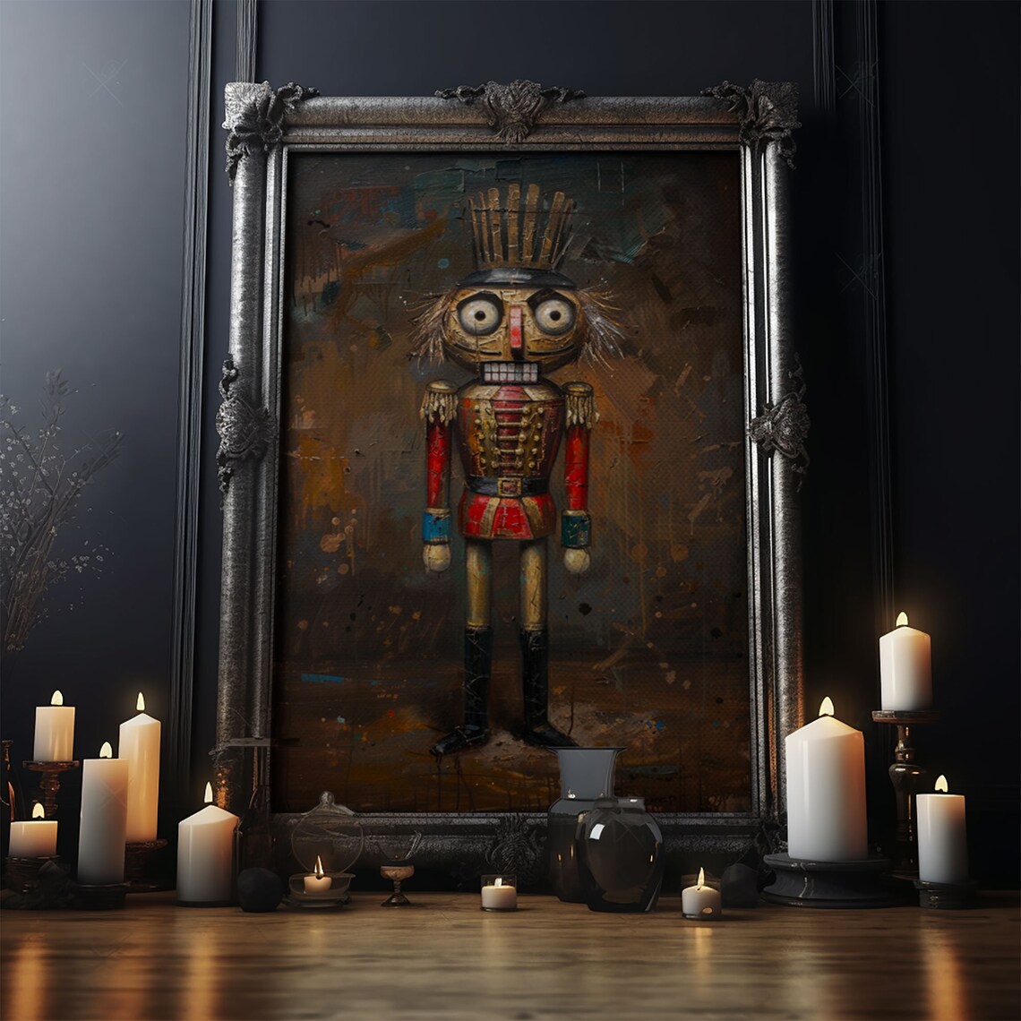 This Nutcracker Has Seen Some Things, Halloween Decor - Image 4