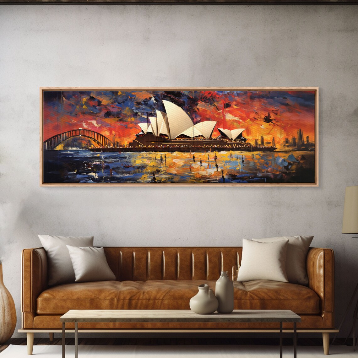 Sydney Opera House, Van Gogh-Inspired Australia Art Print