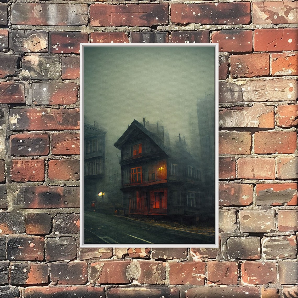 Haunted House - Spooky Halloween Art - Image 3