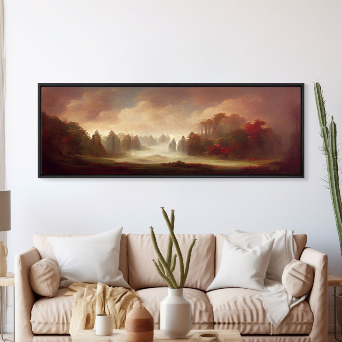 Hazy Forest Fantasy Art Print, High Fantasy RPG - Image 5