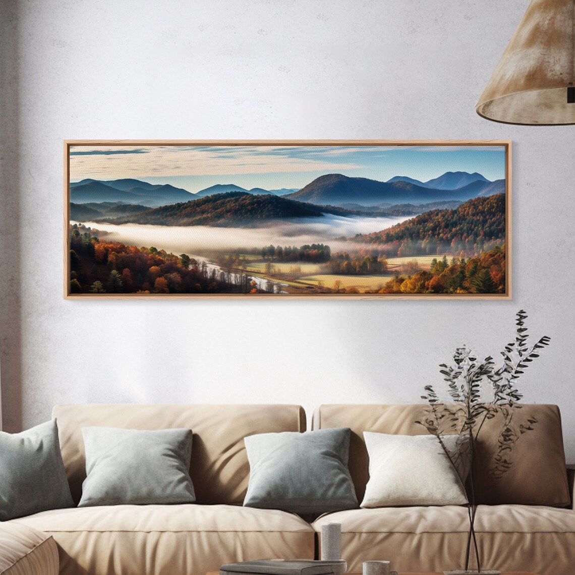 Blue Ridge Mountains Parkway Sunset, Wall Art Print - Image 4
