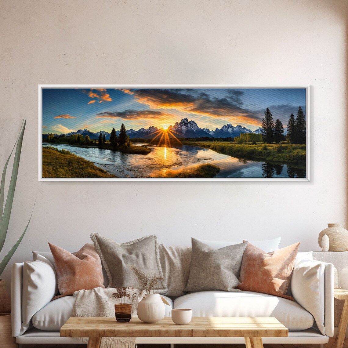 Grand Teton National Park Panoramic Travel Poster - Image 5