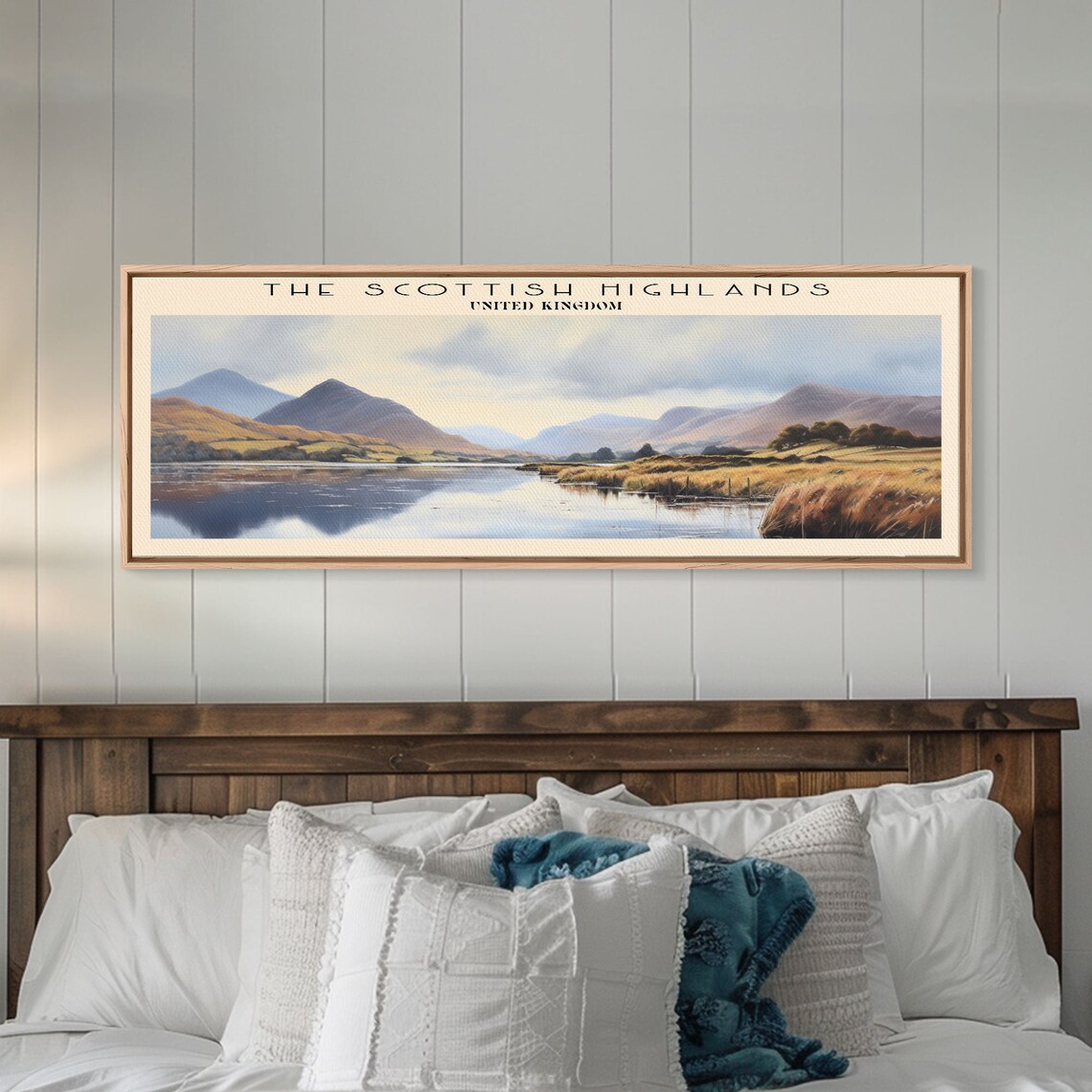 Scottish Highlands Retro Travel Poster, Vintage Style - Image 4