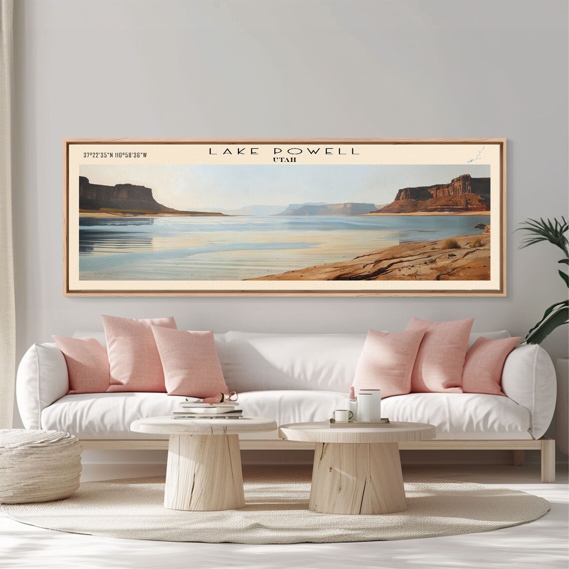 Lake Powell Utah Travel Poster, Lake House Decor - Image 4
