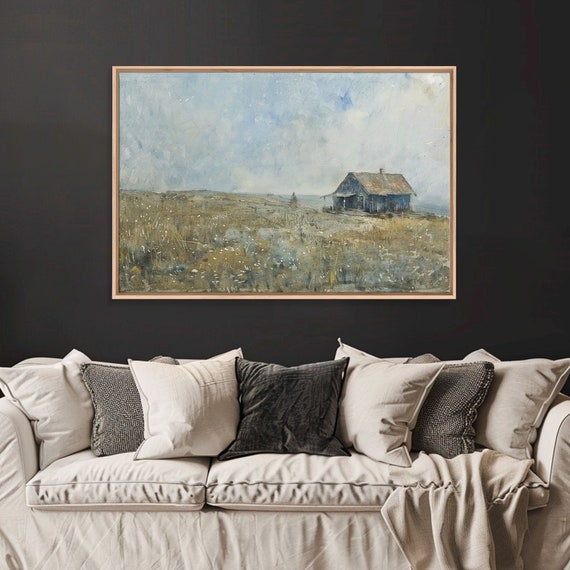 Kitsch Kitchen Farmhouse Decor Framed Print Farmhouse Decor Original Art Of An Old Farmhouse Western Decor