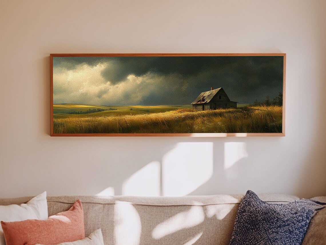 Abandoned Farmhouse, Rustic Smoky Mountain Art Print
