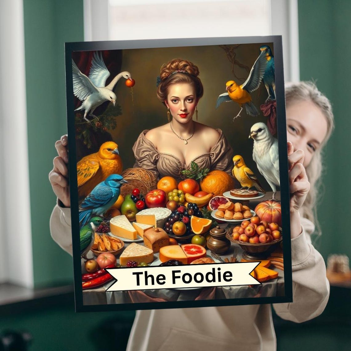 Foodie Jigsaw Puzzle Tarot Style For Food Lovers