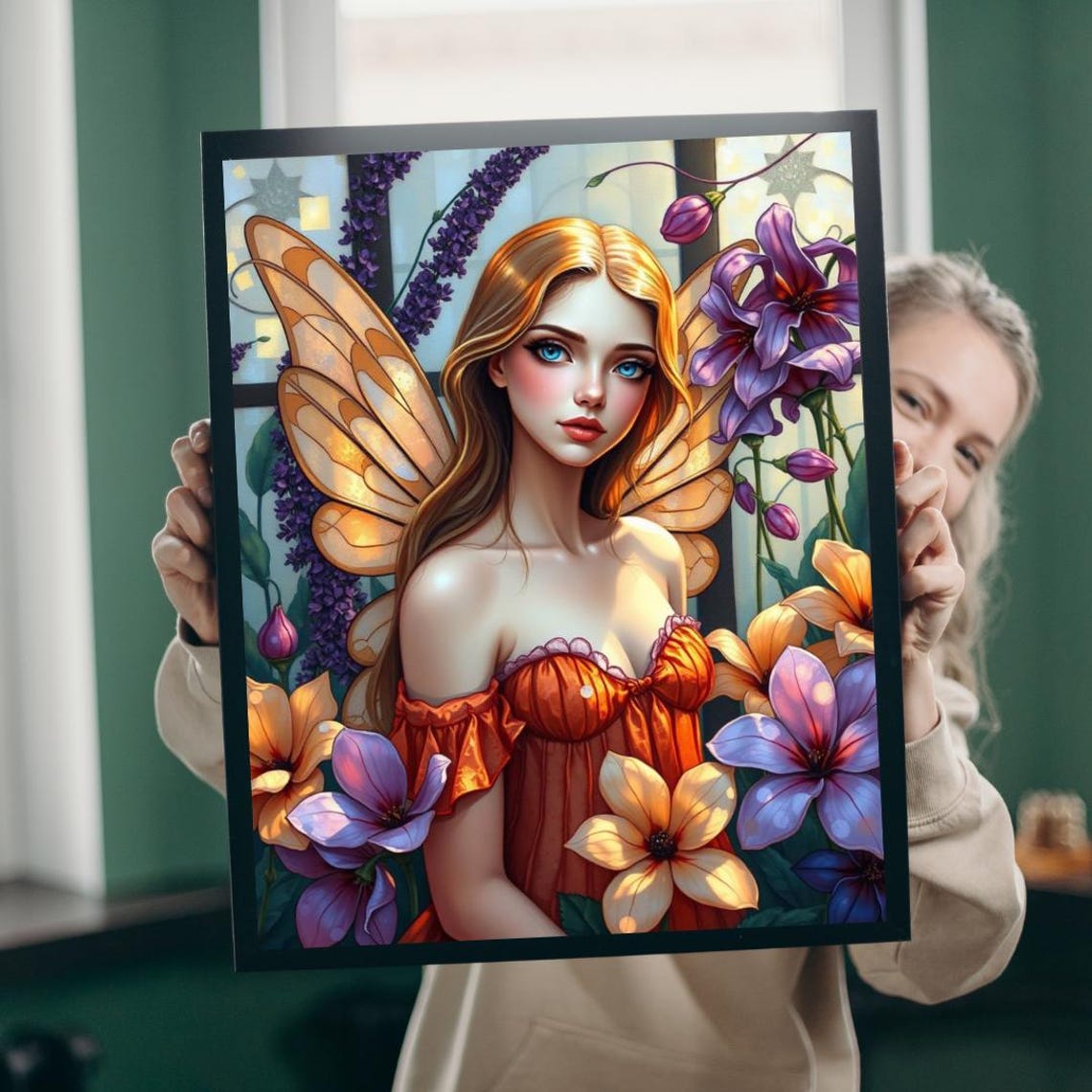 Fairy Garden Jigsaw Puzzle Fantasy Art For Adults Family