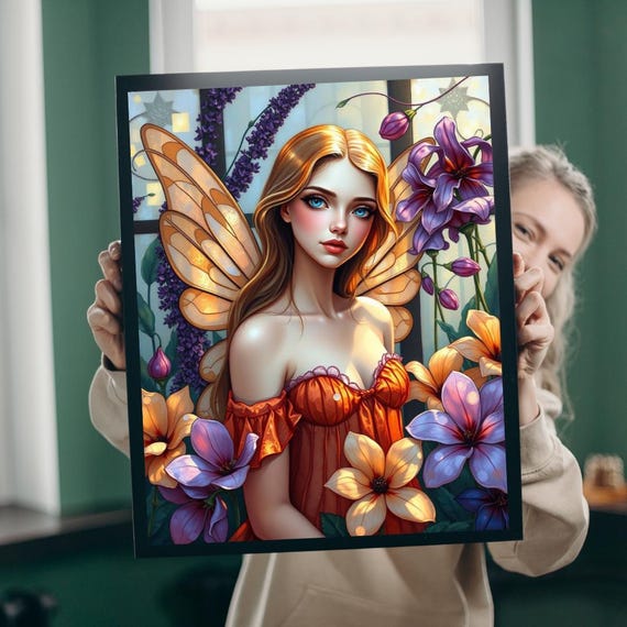 Fairy Garden Jigsaw Puzzle Fantasy Art For Adults Family