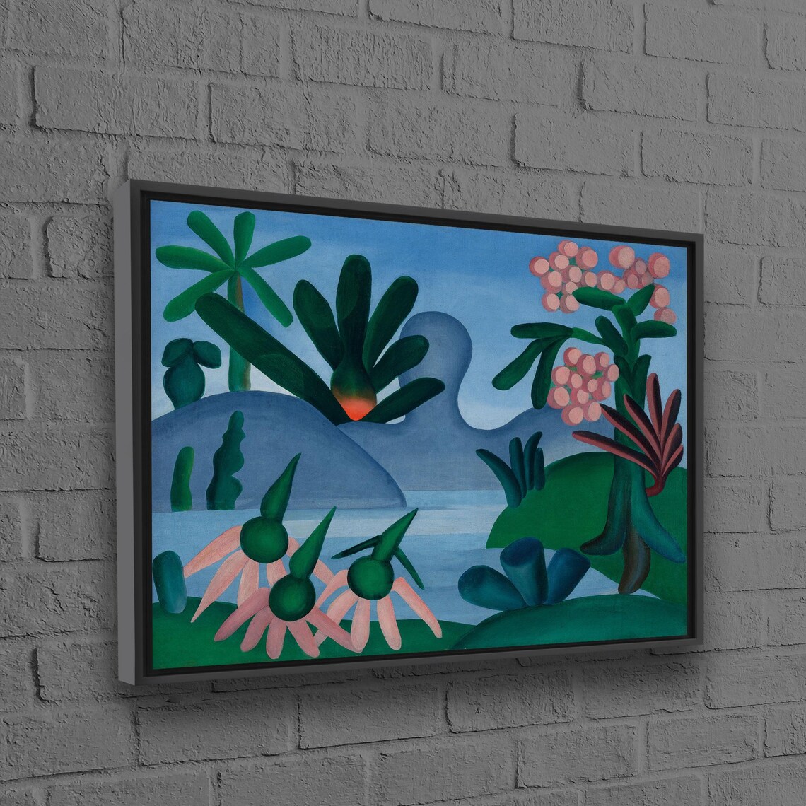 Tarsila Do Amaral Lake Art Print