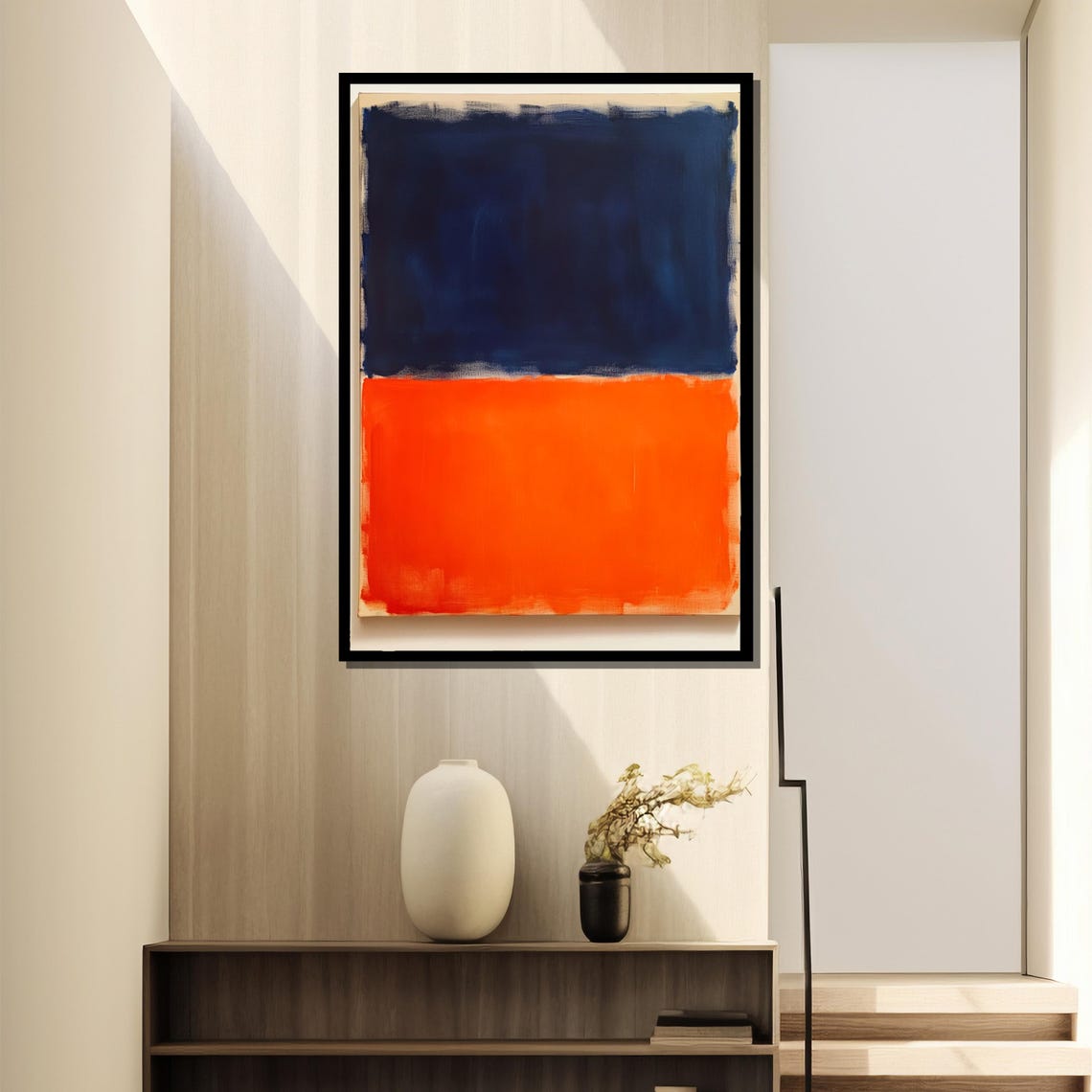 Mark Rothko Abstract Art Print, Contemporary Spaces - Image 2