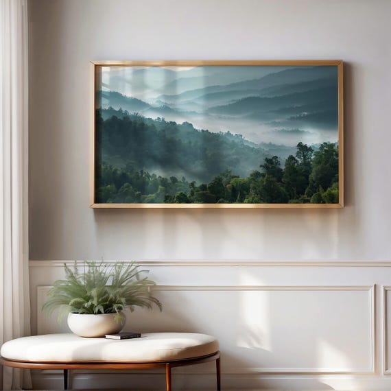 Smokey Mountain Tv Art Landscape Photography