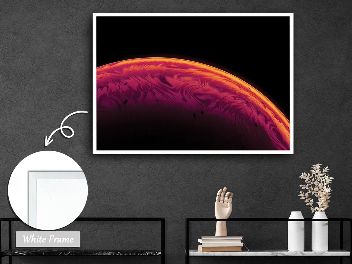 Planet Surreal Art, Celestial Abstract - Image 3