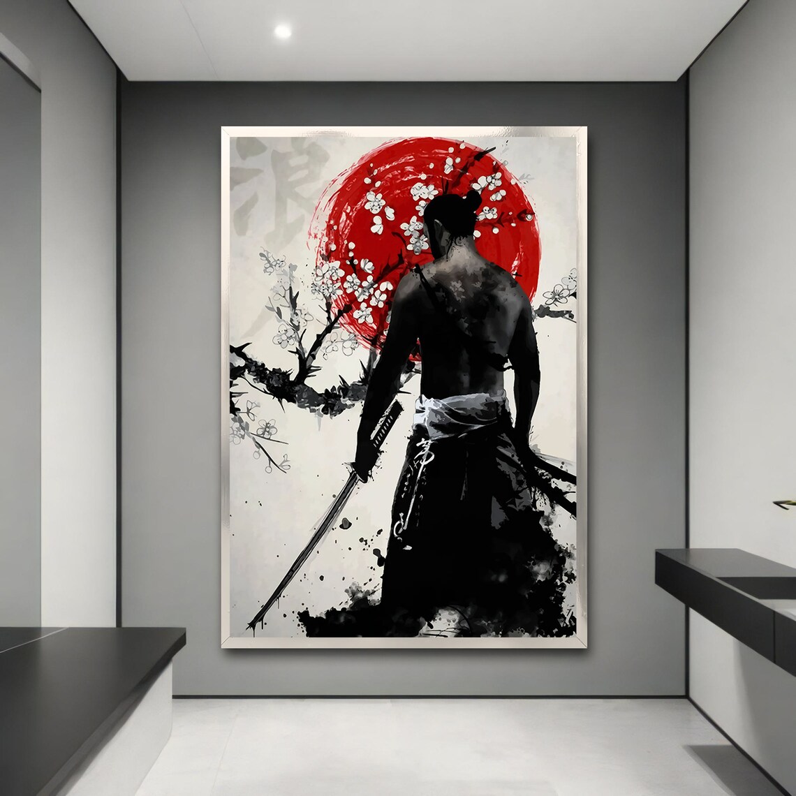 Samurai Warrior, Japanese Home Decor Art Print - Image 3