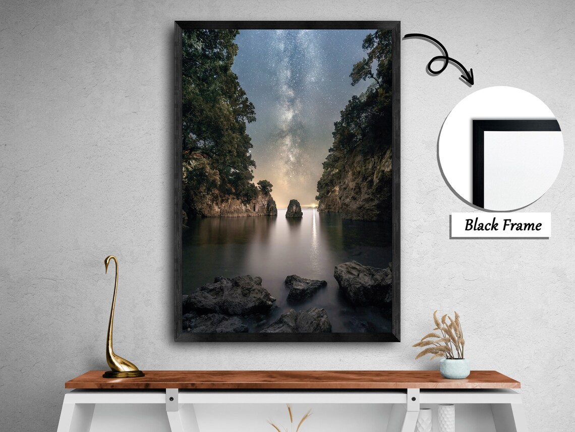 Peace Between The Islands Coastal Landscape, Beach Art