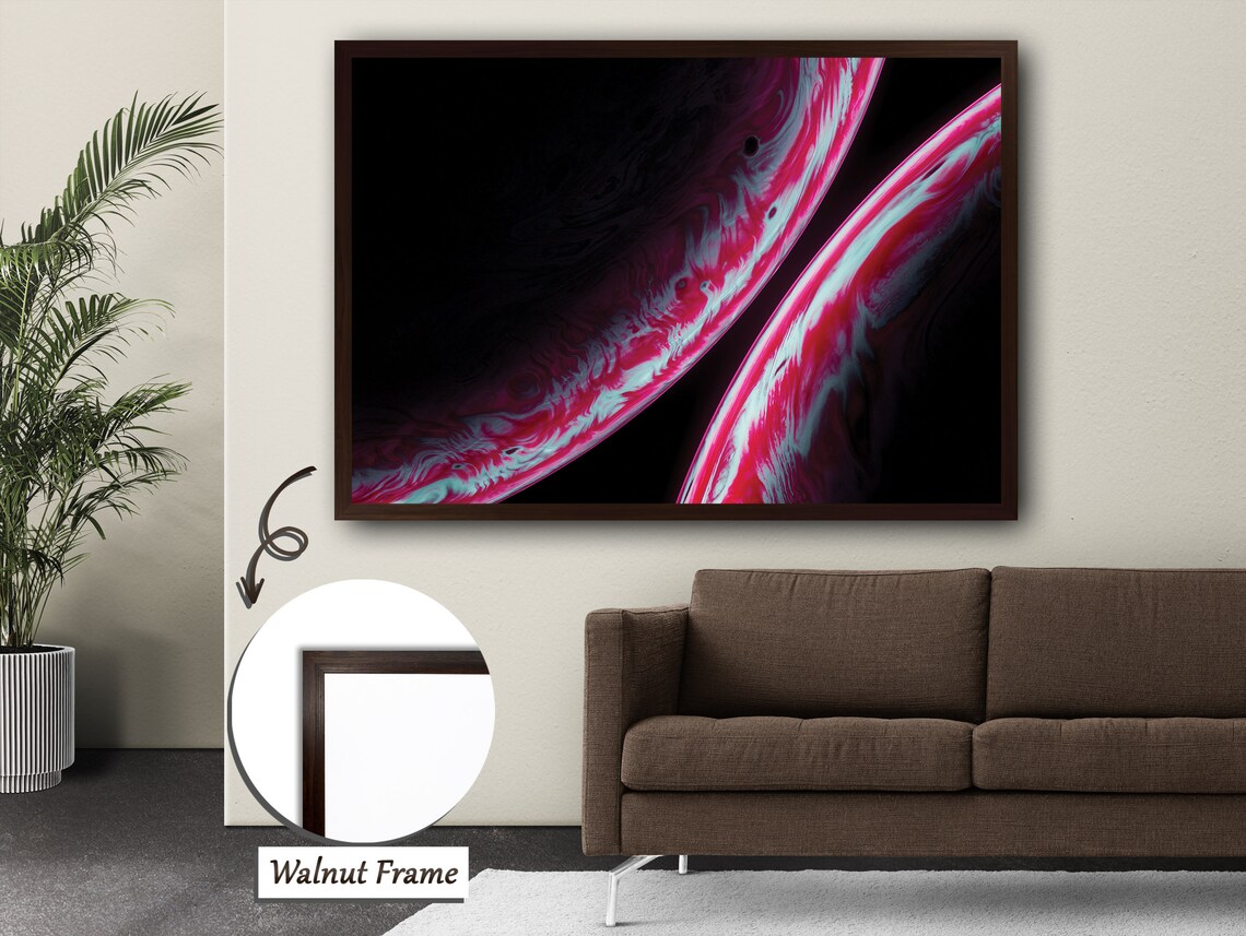 Ethereal Flow Abstract Fluid Movement, Modern Decor