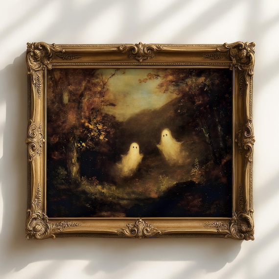 Halloween Cute Wall Art Print Decor Spooky Artwork For Home Ideas Nursery