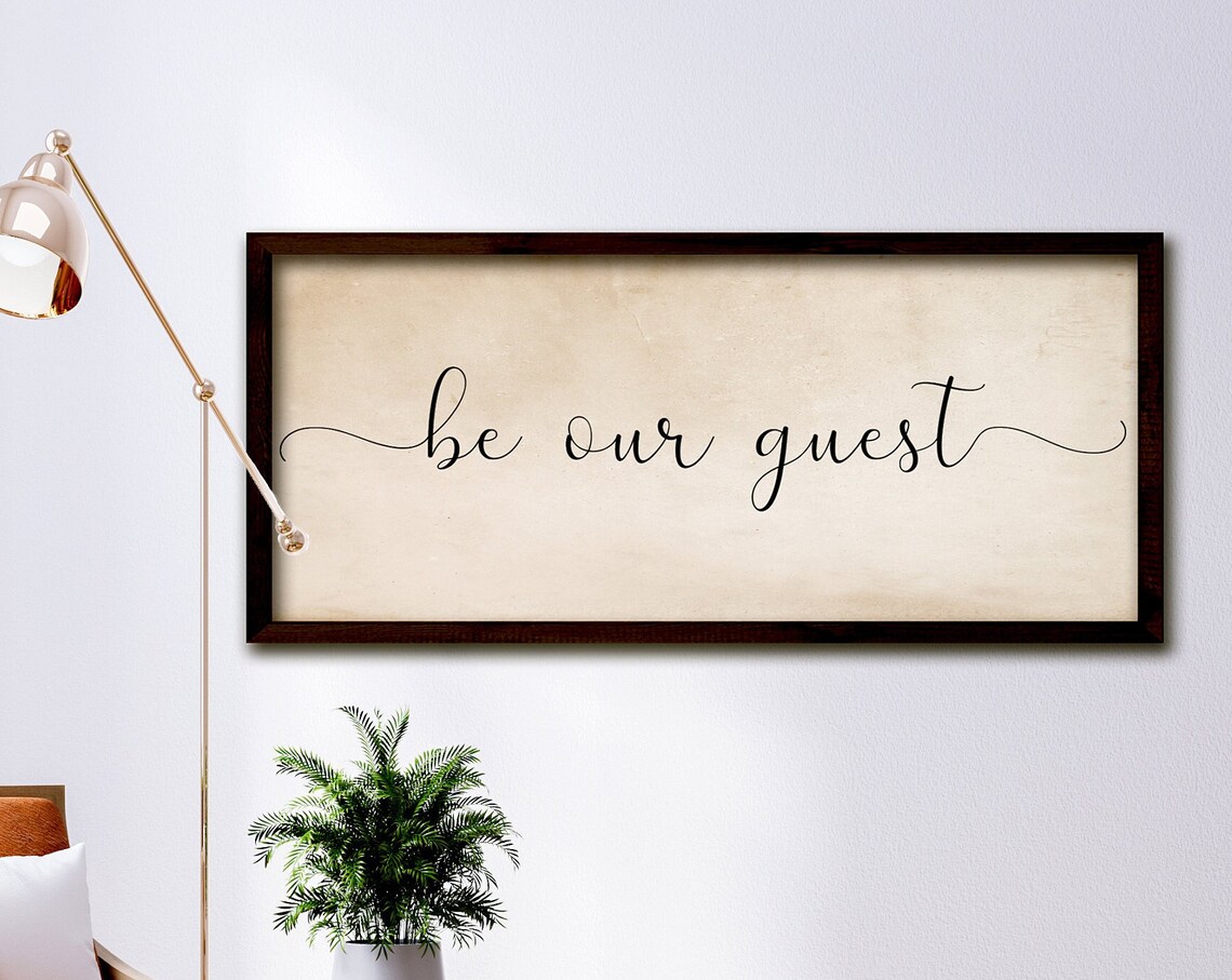 40 Off Be Our Guest Sign Sign For Guest Bedroom Guest Room Wall Decor Be Our Guest Wood Sign Farmhouse Wall Decor Old Paper Background