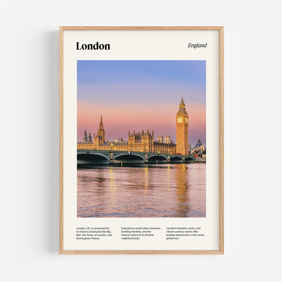 London Wall Decor Real Photo Of London London Poster England Poster Print London Wall Art London Photo Print London Poster Print
